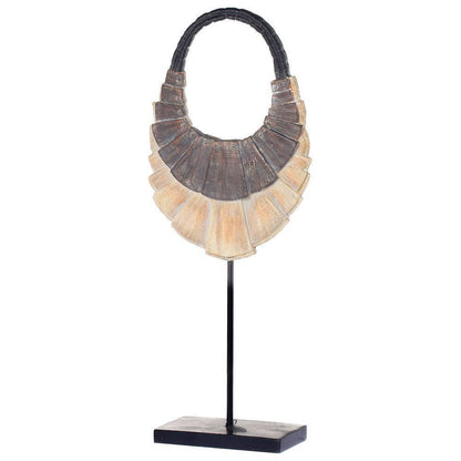 Ornamenten Necklace | Bruin | 55cm
