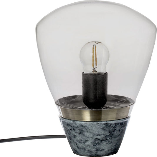 Tafel Lamp | Marble | Donkergrijs | 23 cm