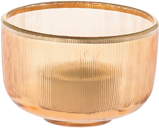 Sfeerlicht Blair | Oranje | 7cm – Set van 3 stuks