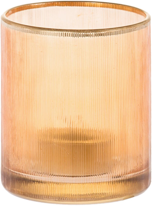 Sfeerlicht Blair | Oranje | 8cm – Set van 3 stuks
