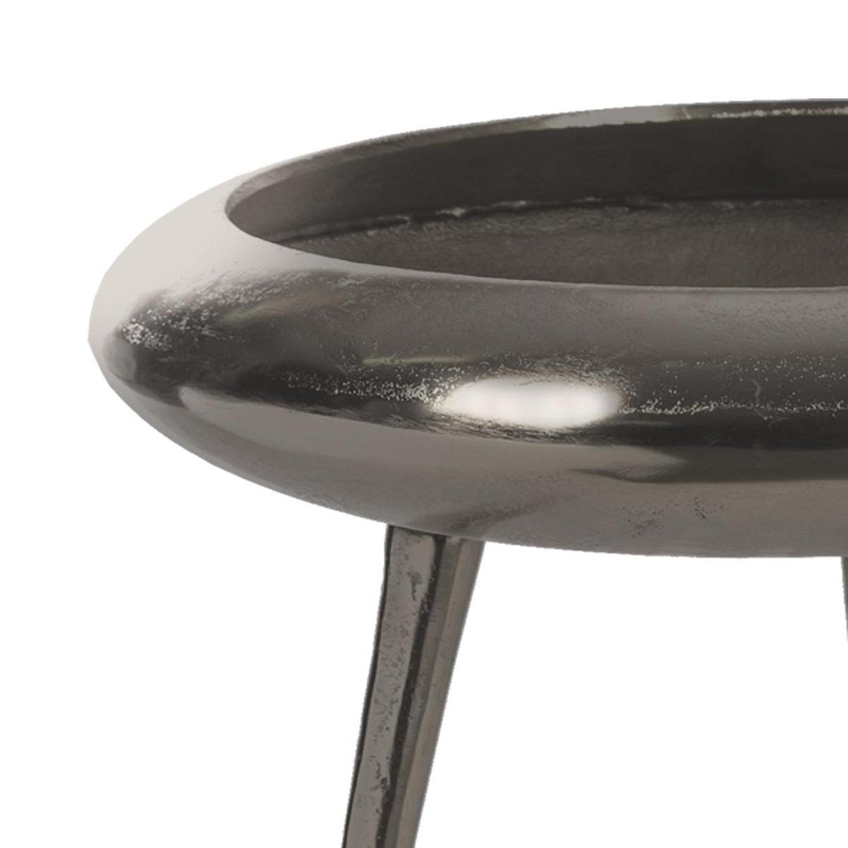 Bijzettafel Brisbane Bruin 55 cm | Stijlvolle ronde tafel voor woonkamer en slaapkamer