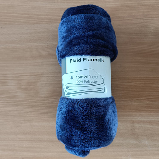 Plaid Flanelle | Paars | 150x200cm