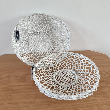 Manden Bohème 2st | Wit | 41cm & 36cm