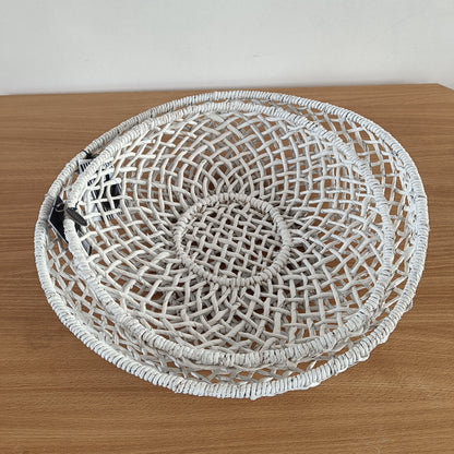 Manden Bohème 2st | Wit | 41cm & 36cm